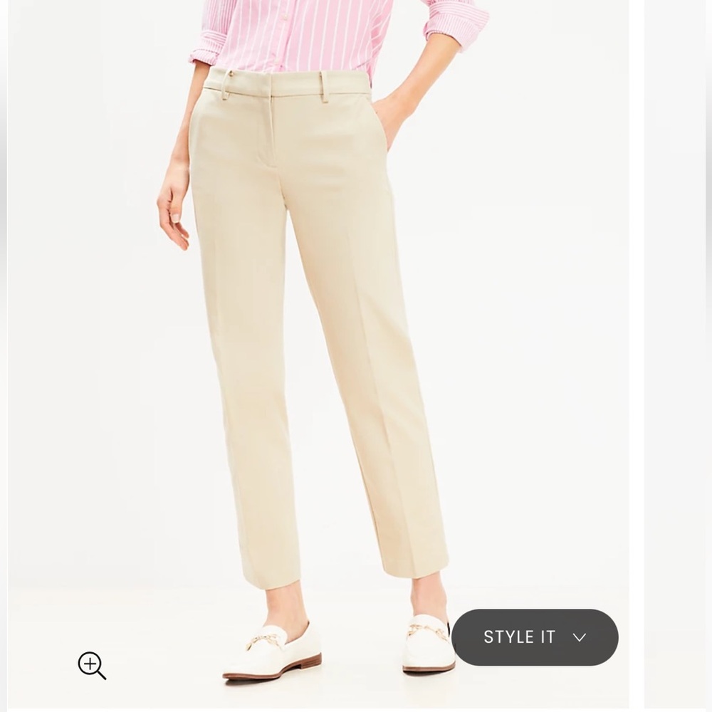 Loft Riviera slim fit trousers. Size 4